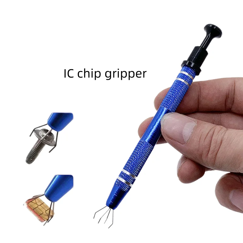 2PC U Type Ic Chip Extractor Machine Clip Voor Rom Extractie Removal Puller Repair Tool Dip Inkapseling Extractie Anti-Statische