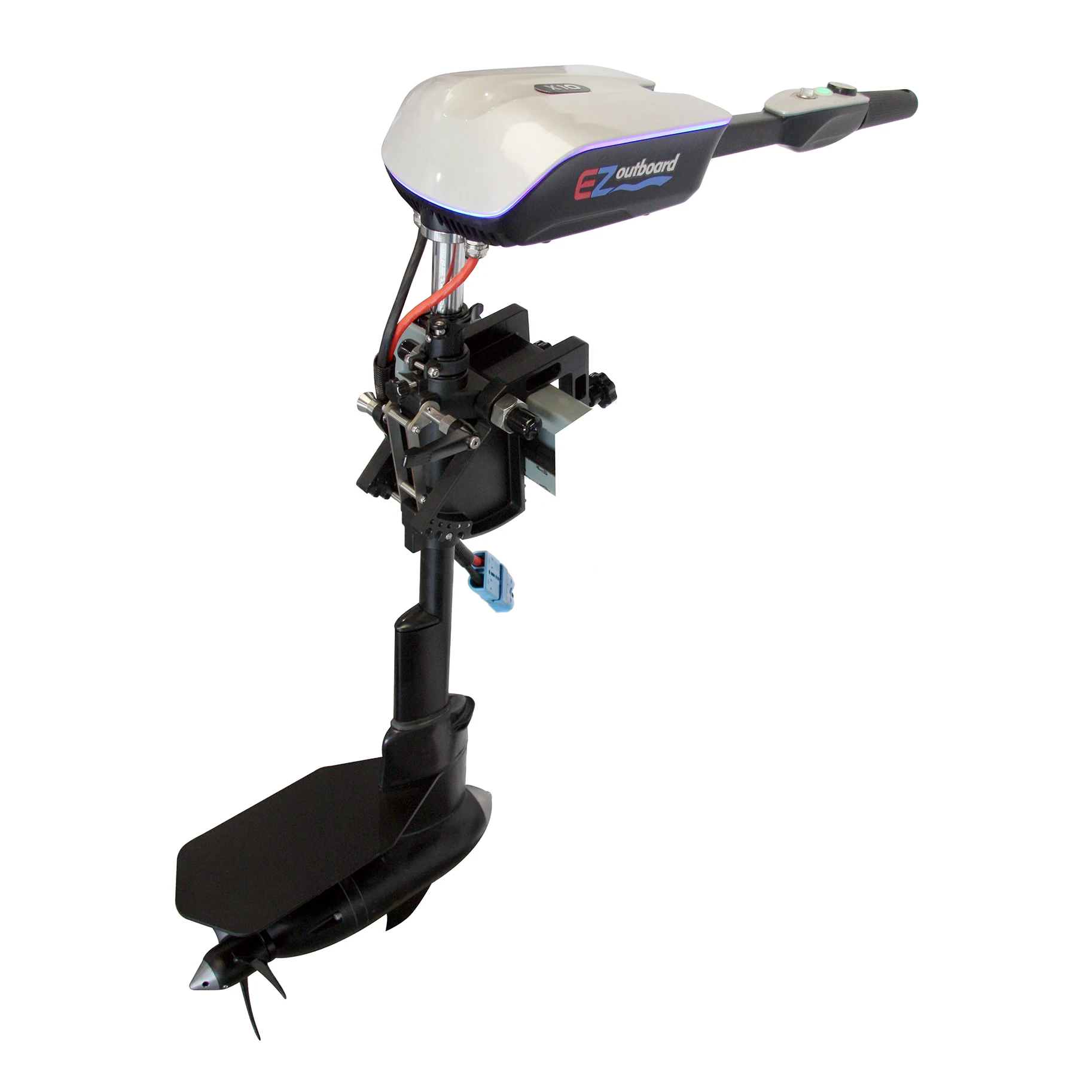 High Speed Brushless 48V New Dinghy Outboard Electric Boat Motor with Vector Controller and Waterproof Design-EZ eXtreme X10