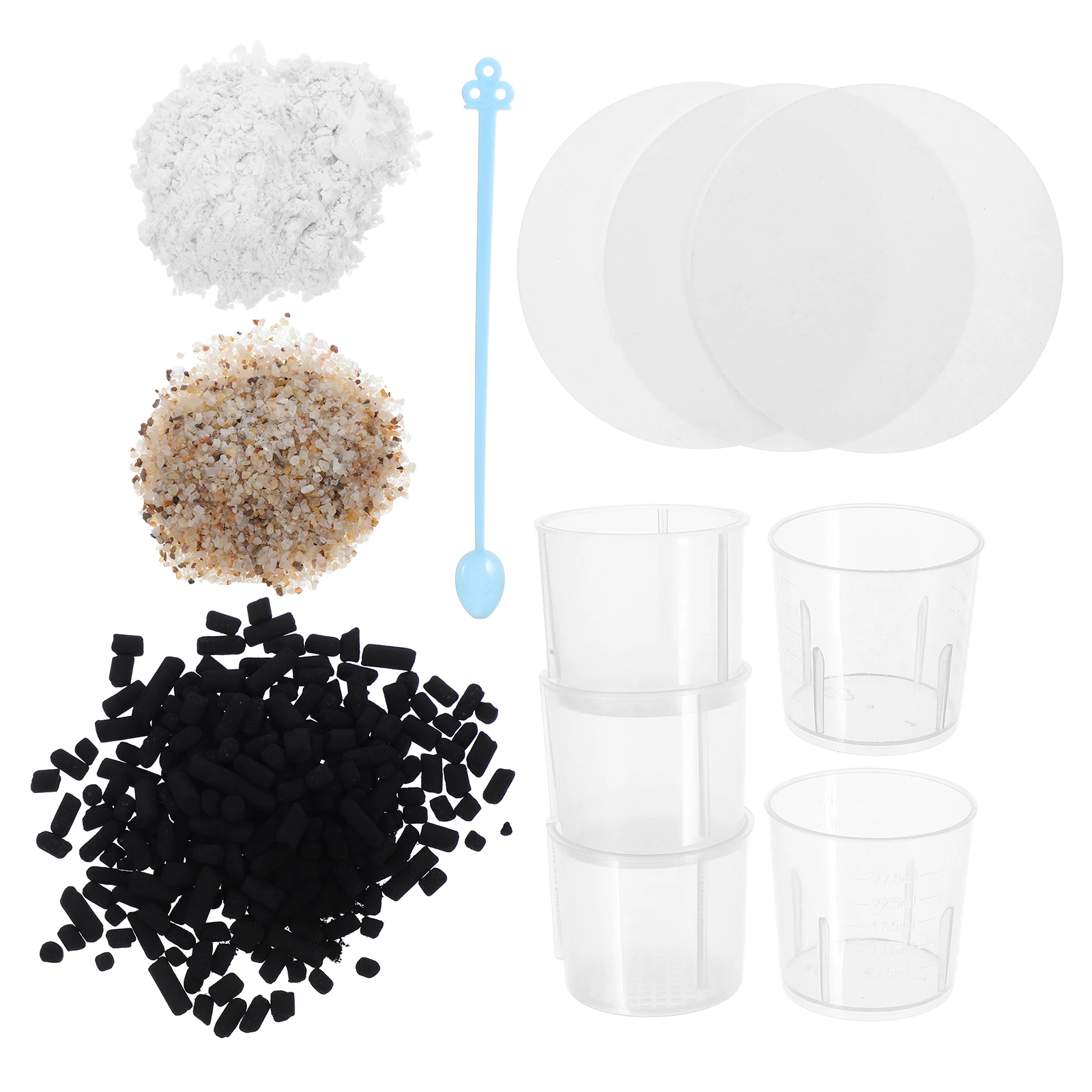 

1Set Water Filtration Stem Science Experiment Kit for Kids Educational DIY Water Purification Project for Home