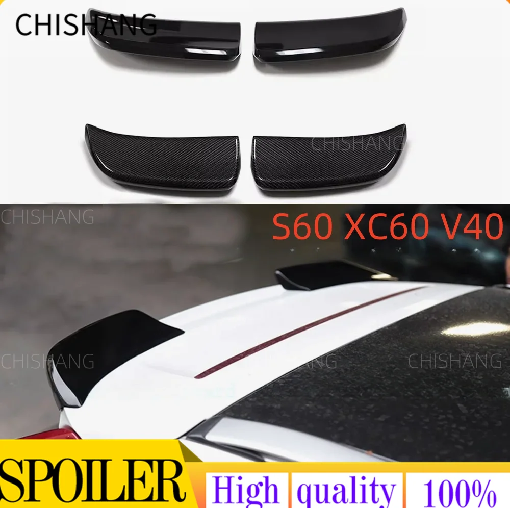 

Rear Roof Spoiler For Volvo North Star tail V60 XC60 V40 original top wing fixed wind wing modification package angle