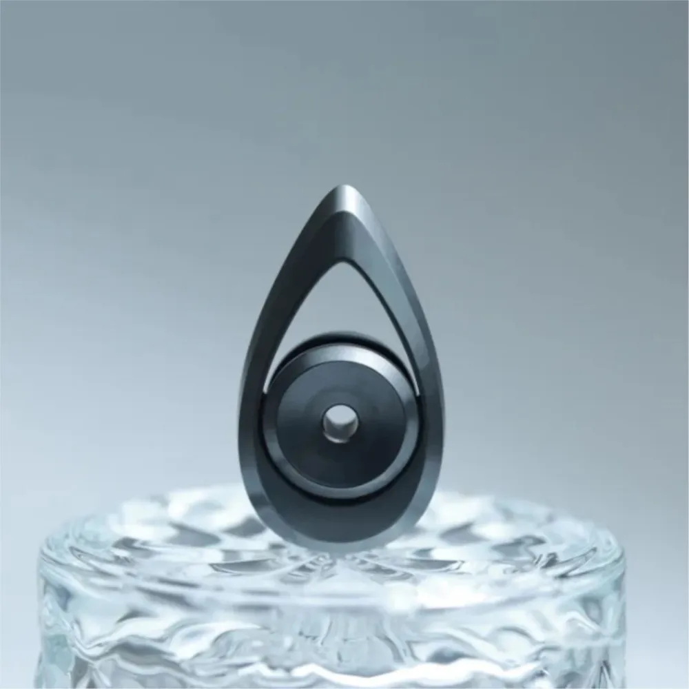 PZ EDC & BB EDC LIANZHU LEI Fidget Spinner Single Page Gyro Necklace Pendant Stress Relief Toy Fidget Toys For Adults