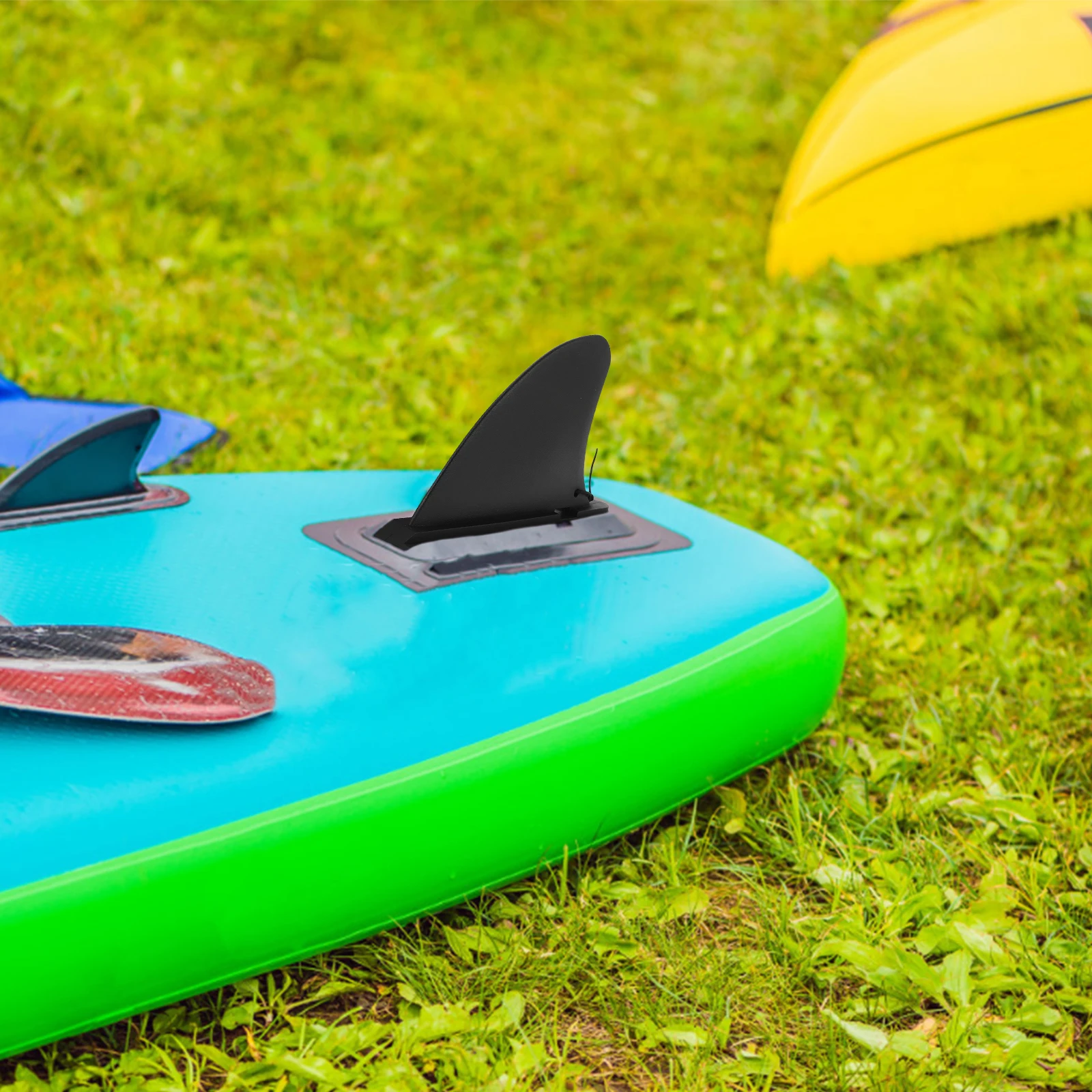 2Pcs Kayak Fin Replacement Paddleboard Tail Set Detachable Stabilizer for Inflatable Surfboard Water Sports Accessory