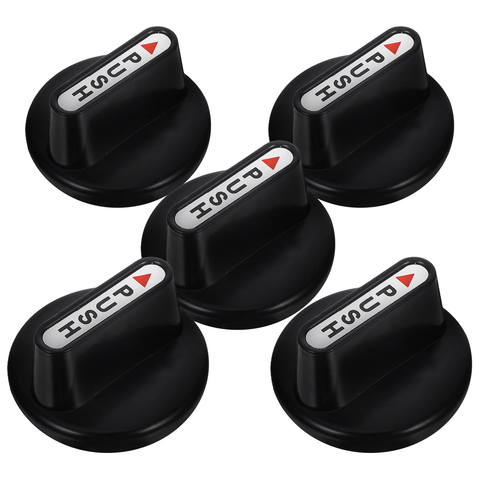 

5pcs Gas Stove Switch Control Knob Replacement Cooktop Burner Plastic Electric Knobs Universal Accessories Waterproof Fireproof