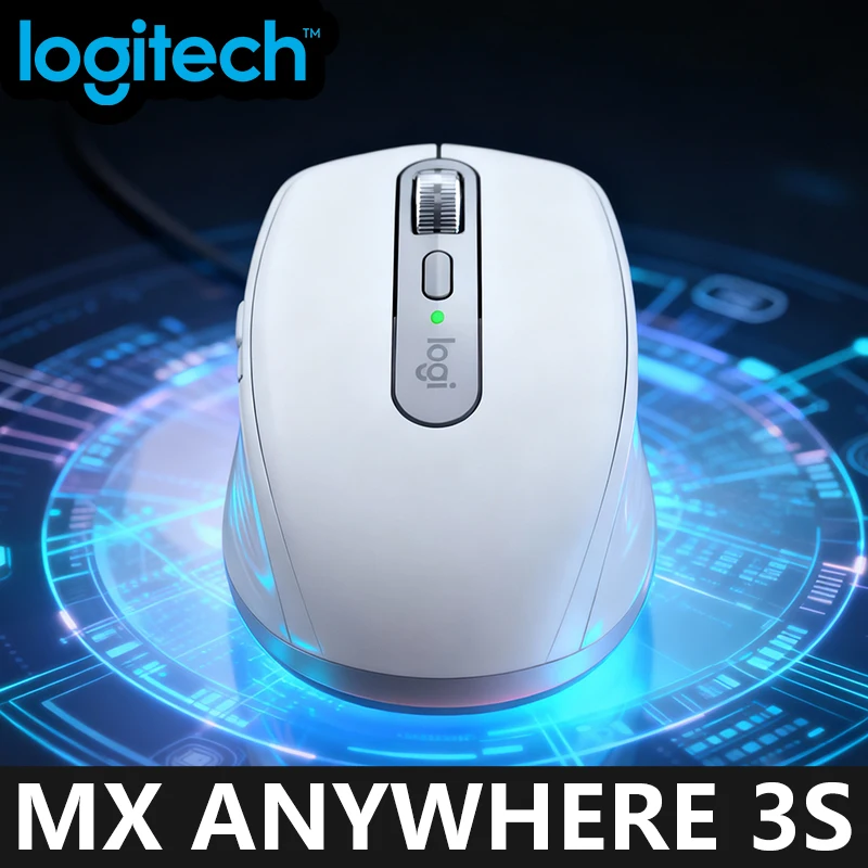 

Logitech Master Series MX Anywhere 3S Bluetooth Беспроводная бесшумная мышь Мягкий звук Офисный женский планшет