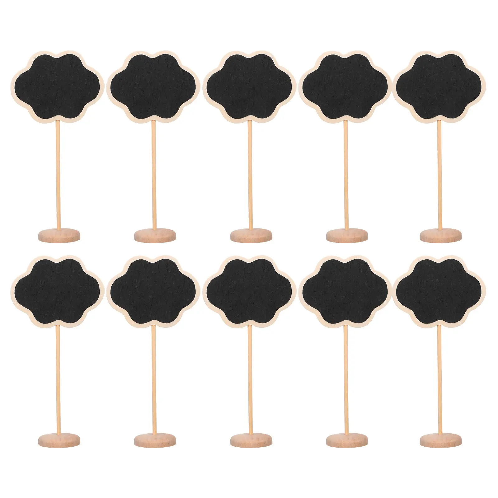 20Pcs Mini Chalkboard Small Blackboard Sign for Home Office Kitchen Table Message Price Board Mini Chalkboard Small Chalk Boards