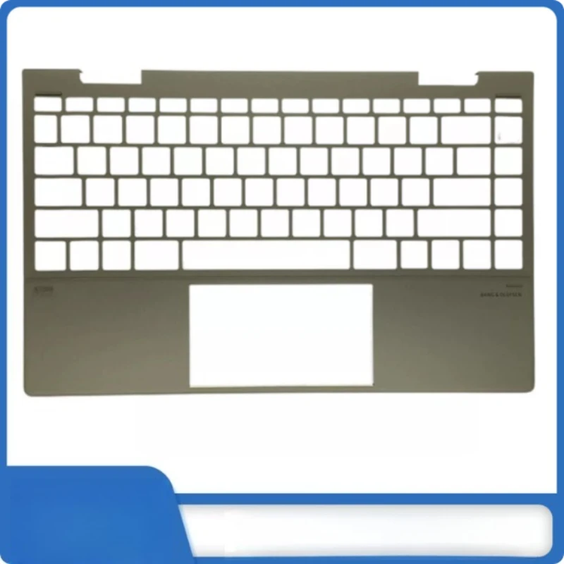 Carcasa Inferior (C Shell) con Reposamanos para Laptop HP ENVY 13-AY TPN-C147, Diseño de Madera, Distribución de Teclado Estadounidense