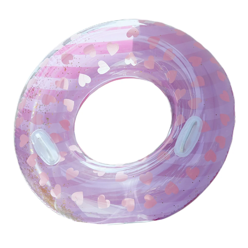 

Inflatable Sequin Swimming Ring Pool Float Beach Floating Kids Tools Thicken Aldult