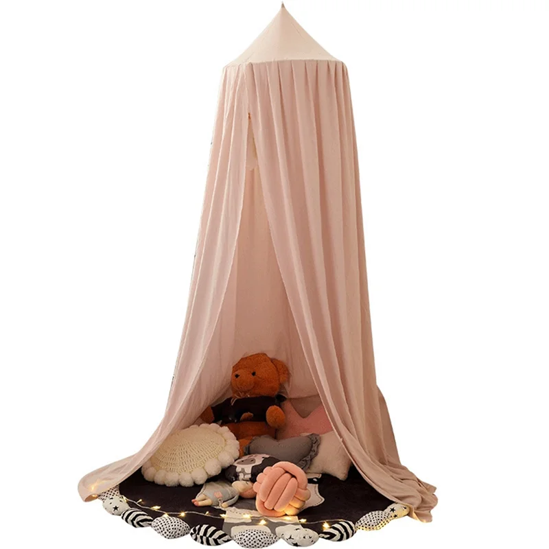 WOTT-Mosquito Net للأطفال الصغار، الأميرة قبة حلم القلعة الطفل الفراش غرفة القلعة لعب خيمة معلقة منزل القراءة الزاوية