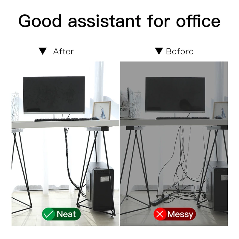 Baseus uniwersalny Audio wideo sieci Organizer do kabli dla doskonalić biuro linia danych przewód nawijarka do drutu kabel do ładowarki USB Organizer do kabli klip do organizatora