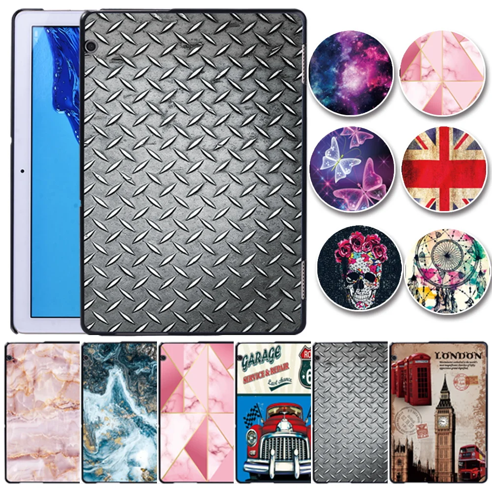 

For Huawei MediaPad T3 8.0"/T5 10 10.1"/T3 10 9.6"/MediaPad M5 Lite 10.1"/M5 10.8"/M5 Lite 8 Oldimage Series Slim Back Case