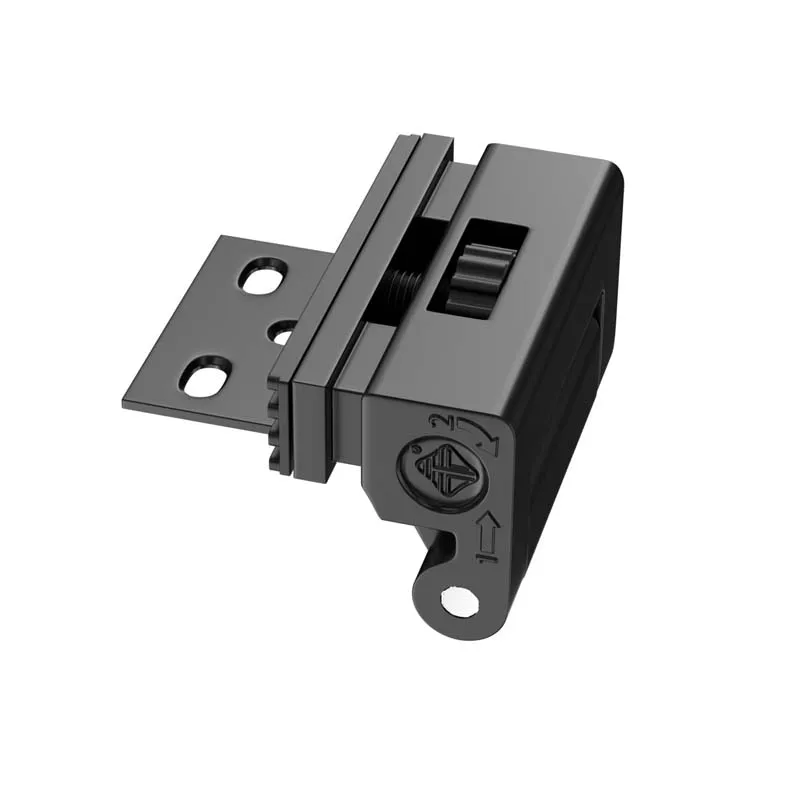 1PCS Non Perforated Door Lock Buckle Anti-theft Fixed Safety Pin Buckle Adjustable Anti Lock Door Obstruction Accessories