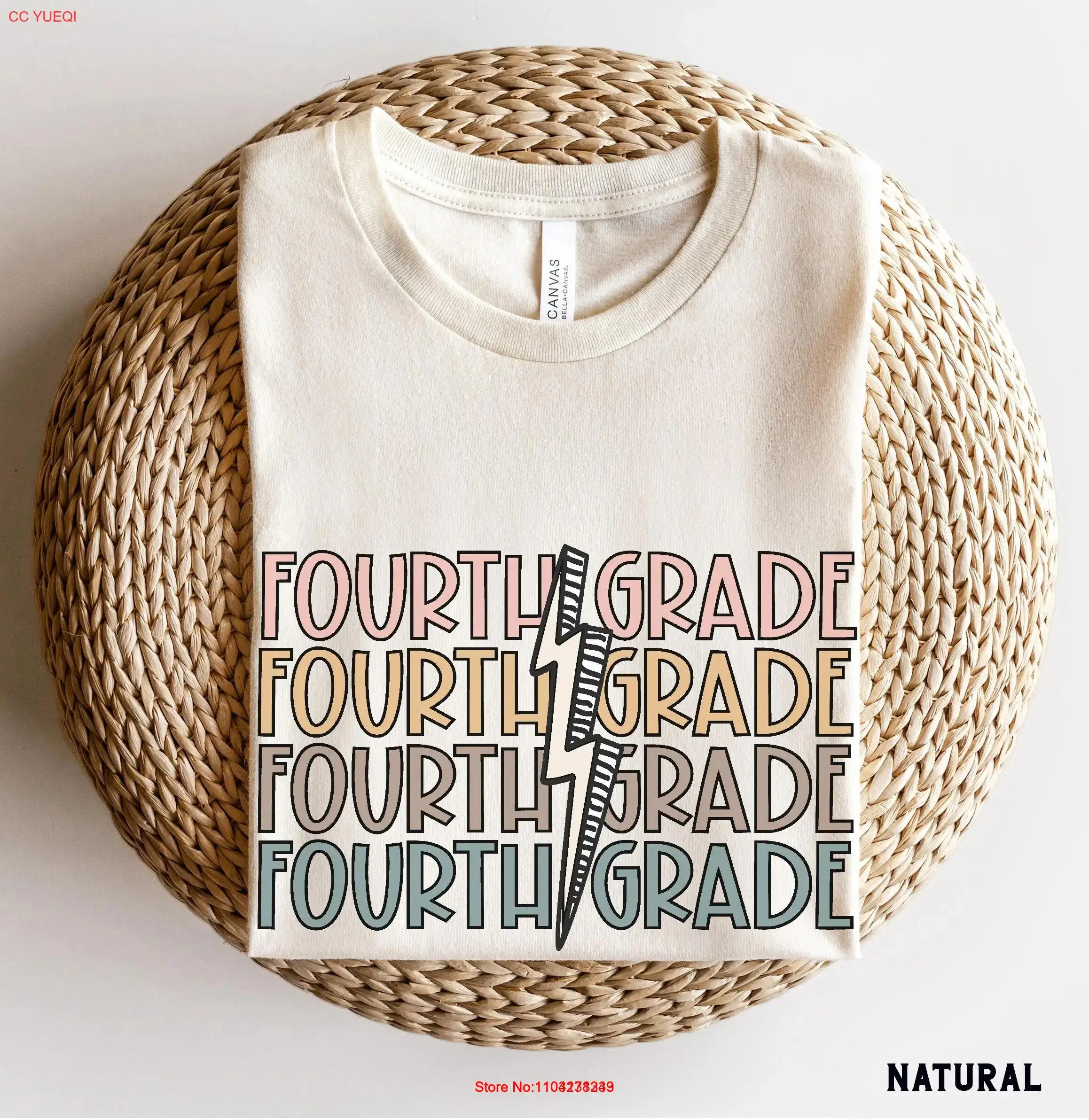 Футболка четырехго класса, ретро-учитель, 4-я команда, модная детская футболка «Снова в школу», первый день с длинными или короткими рукавами Футболка четырехго класса, ретро-учитель, 4-я команда, модная детская футболка «Снова в школу», первый день с длинными или короткими рукавами