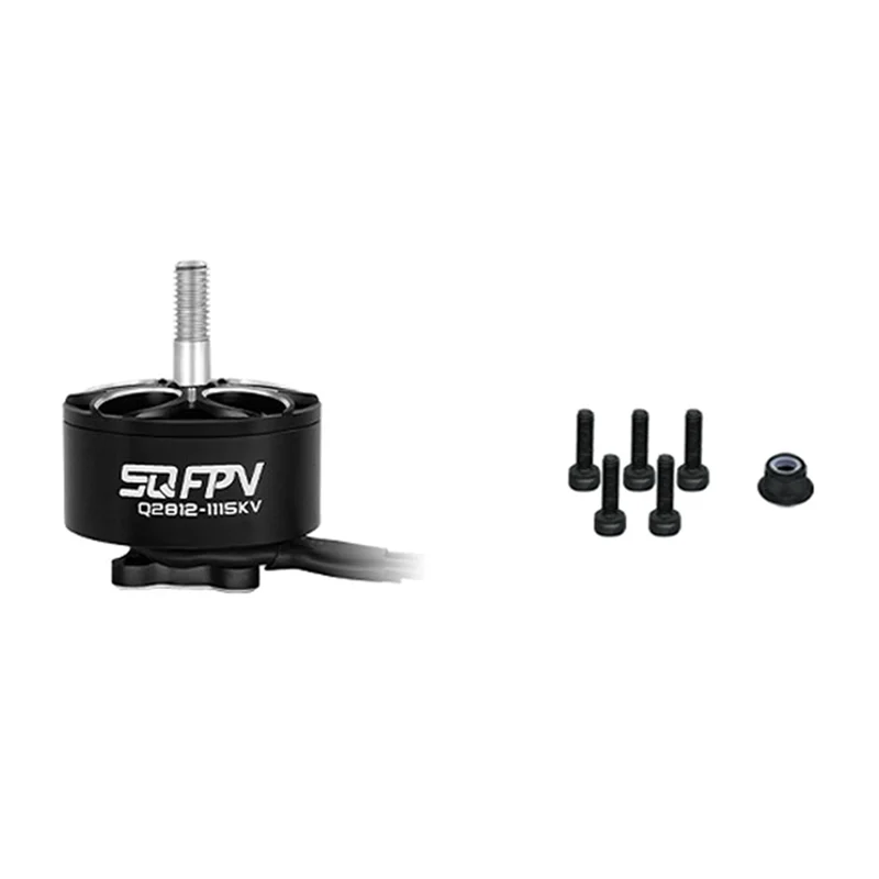 

2025 Hot Style SEQURE Q2812 1115KV Brushless Aeromodelling Motor High Efficiency High Torque For 7/8/9 Inch Long Range Drones