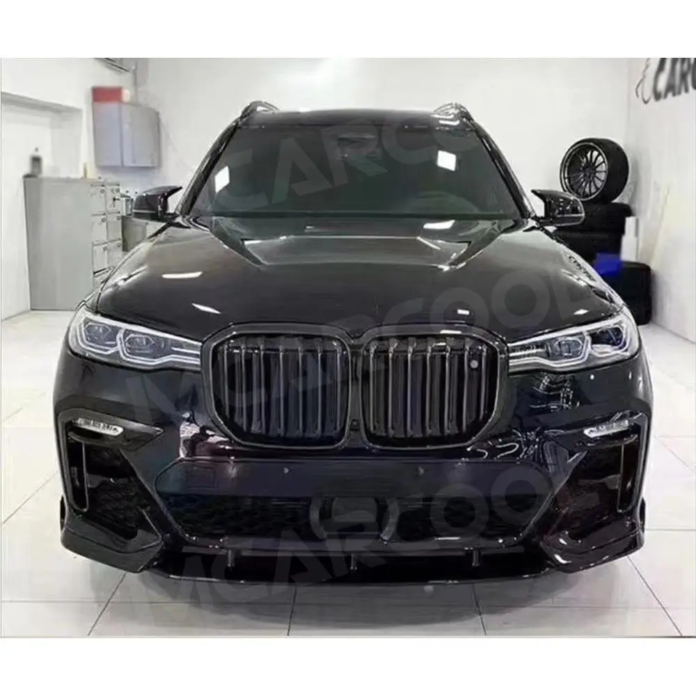 

Carbon Fiber for BMW X7 G07 M Sport 2019-2021 Front Lip Chin Side Skirts Rocker Panels Rear Diffuser Lip Splitters Rear Spoiler