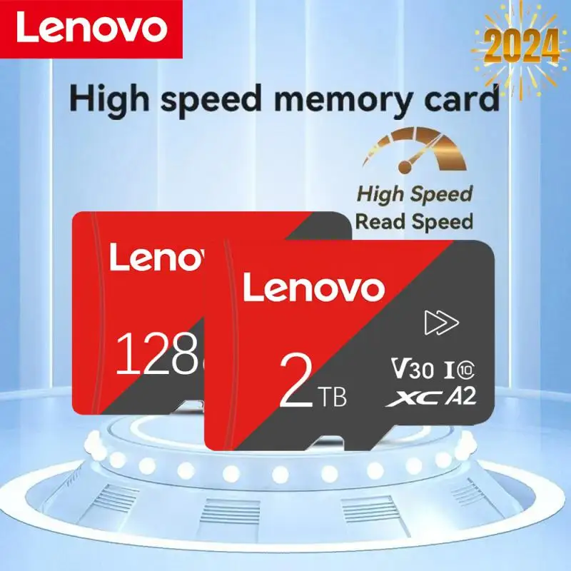 Lenovo 2TB Memory Card V30 128GB Micro TF/SD Card Class 10 High Speed Flash Memory Card 512GB SD Card For Nintendo Ds Steam Deck