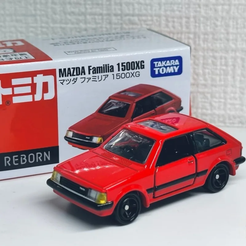 

TAKARA TOMY TOMYTEC Mazda Familia 1500XG New Spot Goods Collection Edition Alloy Die Casting Toy Car Festival Gift Collection