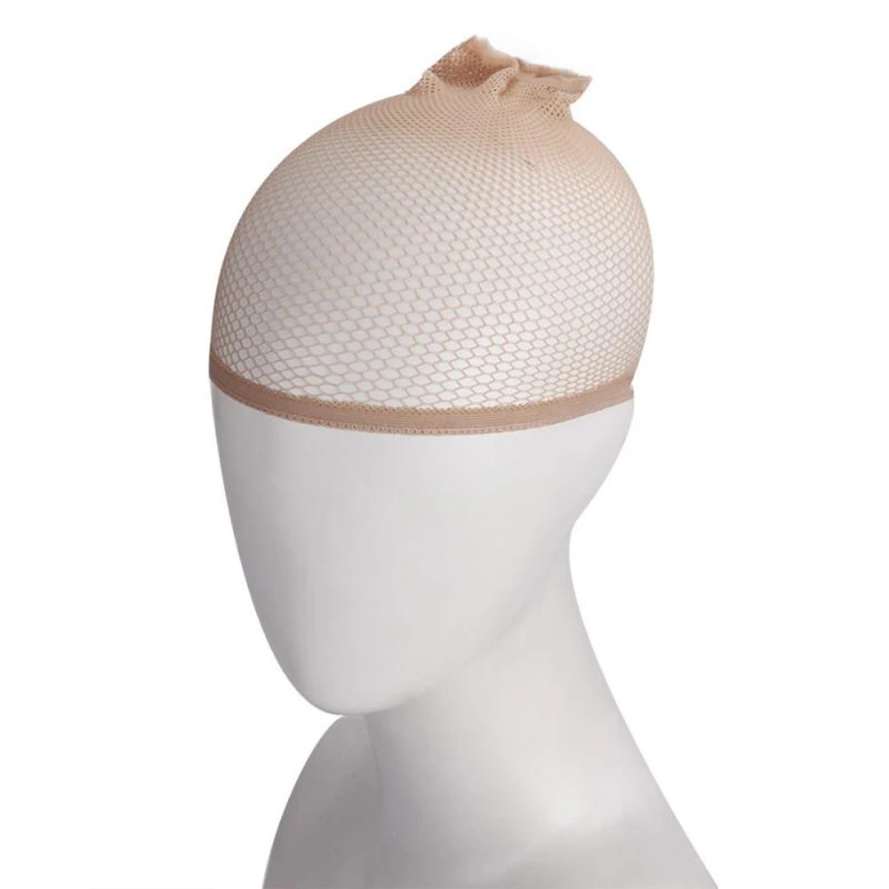

Top Open Women Hairnets Hair Style Hair Wigs Nylon Stretch Weaving Mesh Net Fishnet Ladies Stocking Making Mesh Wig Liner Cap