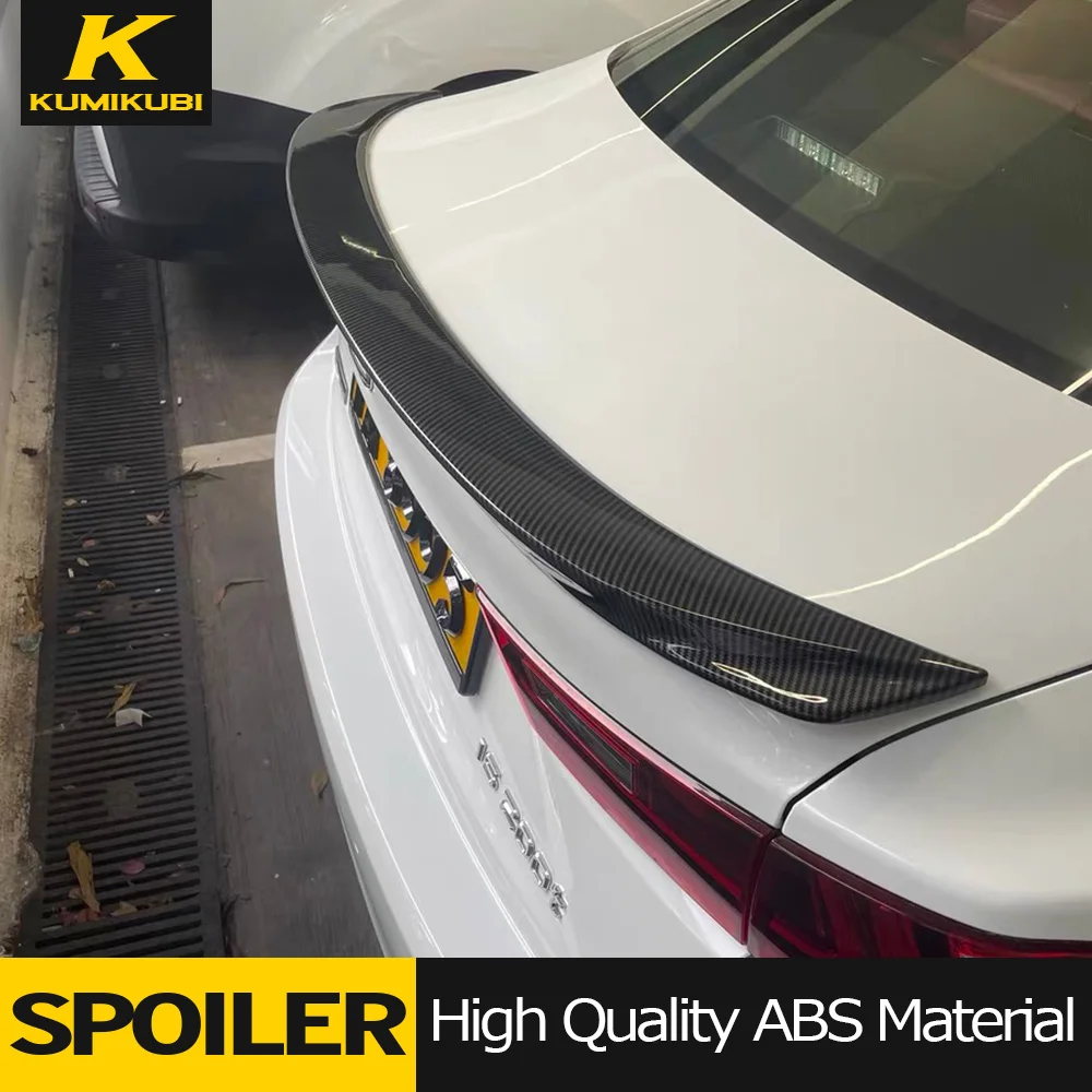 Rear Trunk Spoiler Wing For 2013-2019 LEXUS IS200t IS250 IS350 F Sport Rear Trunk Lid Spoiler Wing Carbon Fiber Splitter Lip