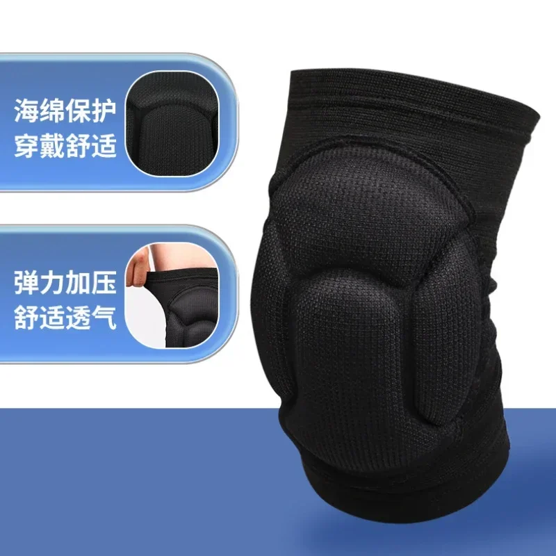 Breathable Sports Knee Brace Volleyball Honeycomb Shockproof Knee Pads Collision Elastic Knee Compression Sleeve Protector Gear