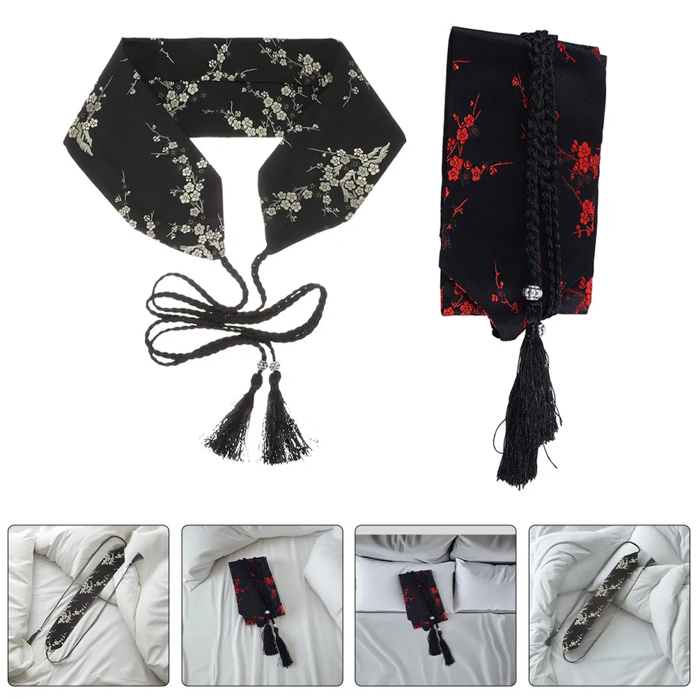 2pcs-japanese-kimono-waistband-wide-floral-embroidered-belt-tassel-rope-wrap-tie-vintage-decorative-kimono-belt-for-festival