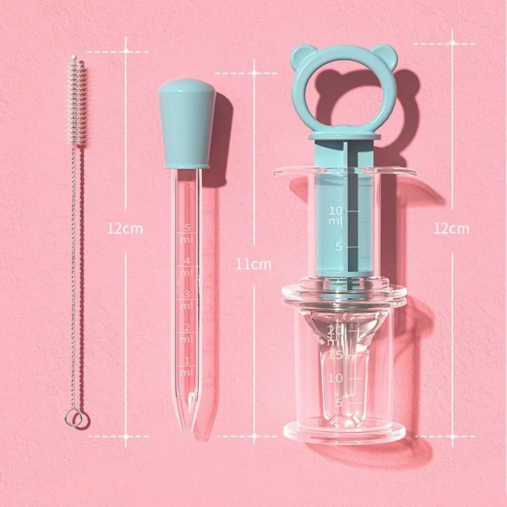 High Quality PP Silicone Safety Toddler Medicine Feeder Anti-Choke Infant Baby Dropper Type Feeder