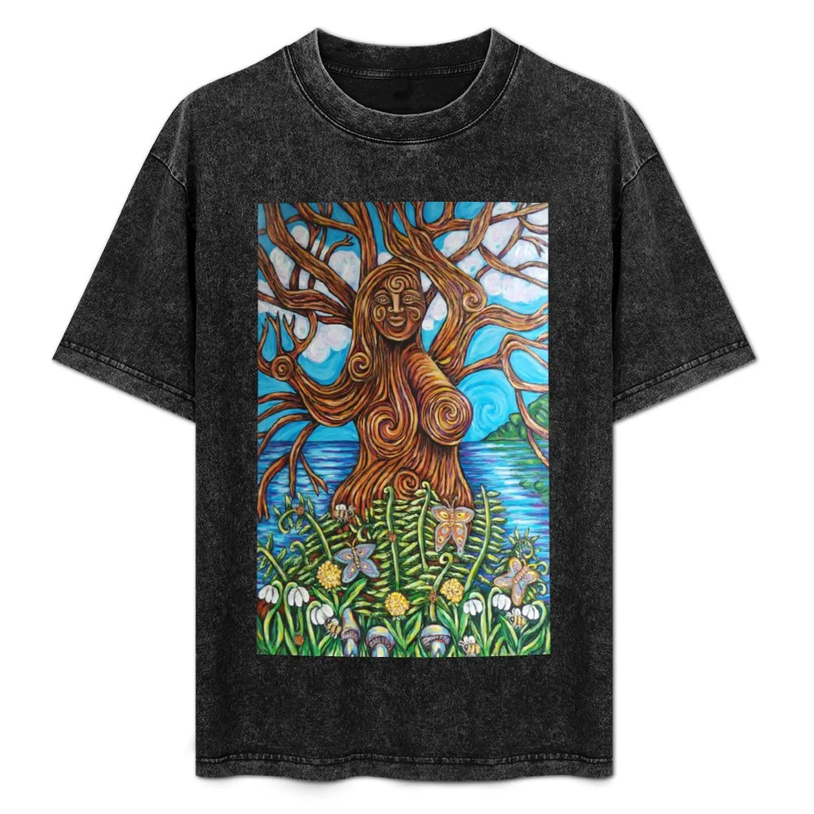 

Футболка Tree Spirit in Spring, впитывающая пот, спортивная футболка