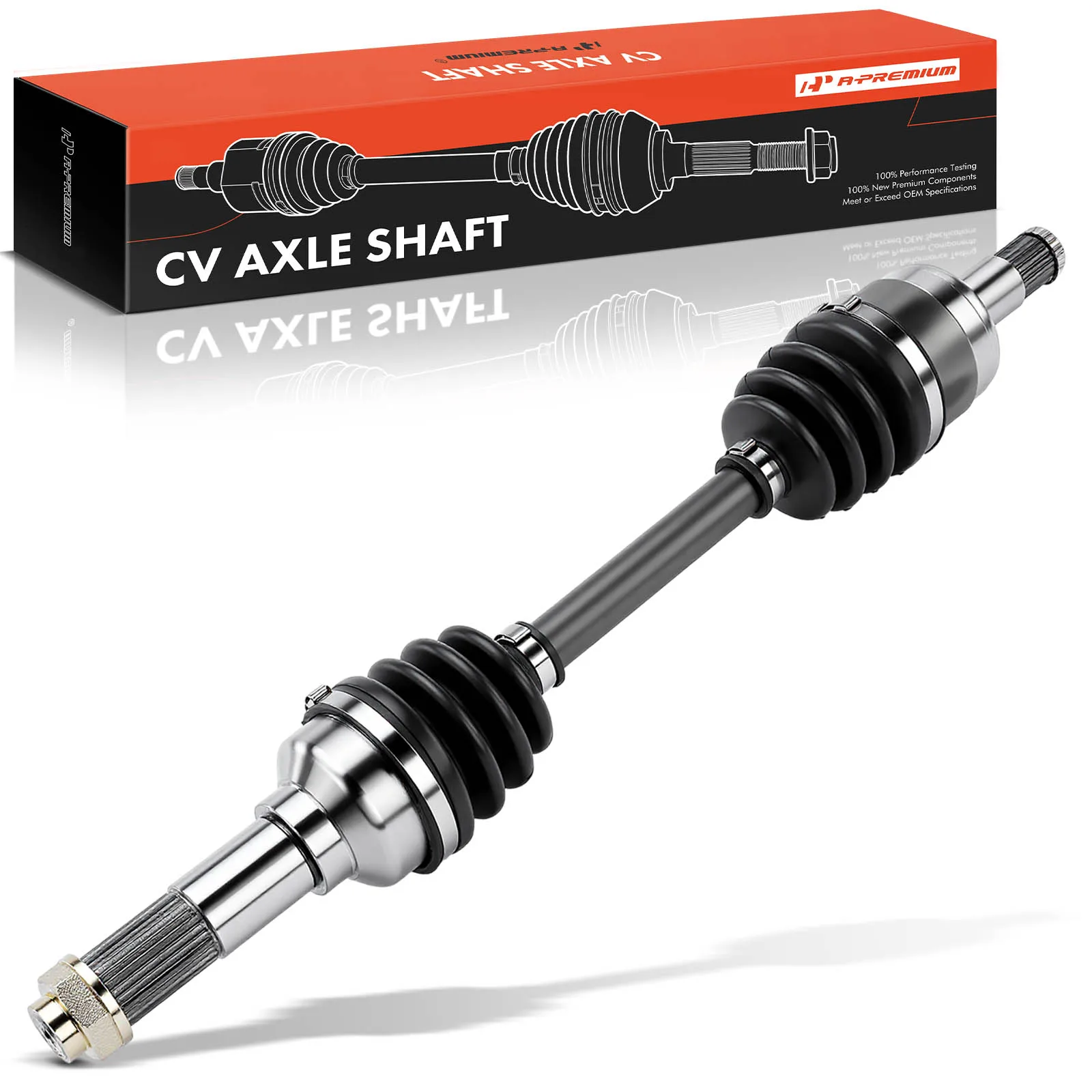 A-Premium Front CV Axle Assembly for Yamaha Grizzly 350 2007-2011 Grizzly 450 2008-2010 Big Bear 400 2007-2012