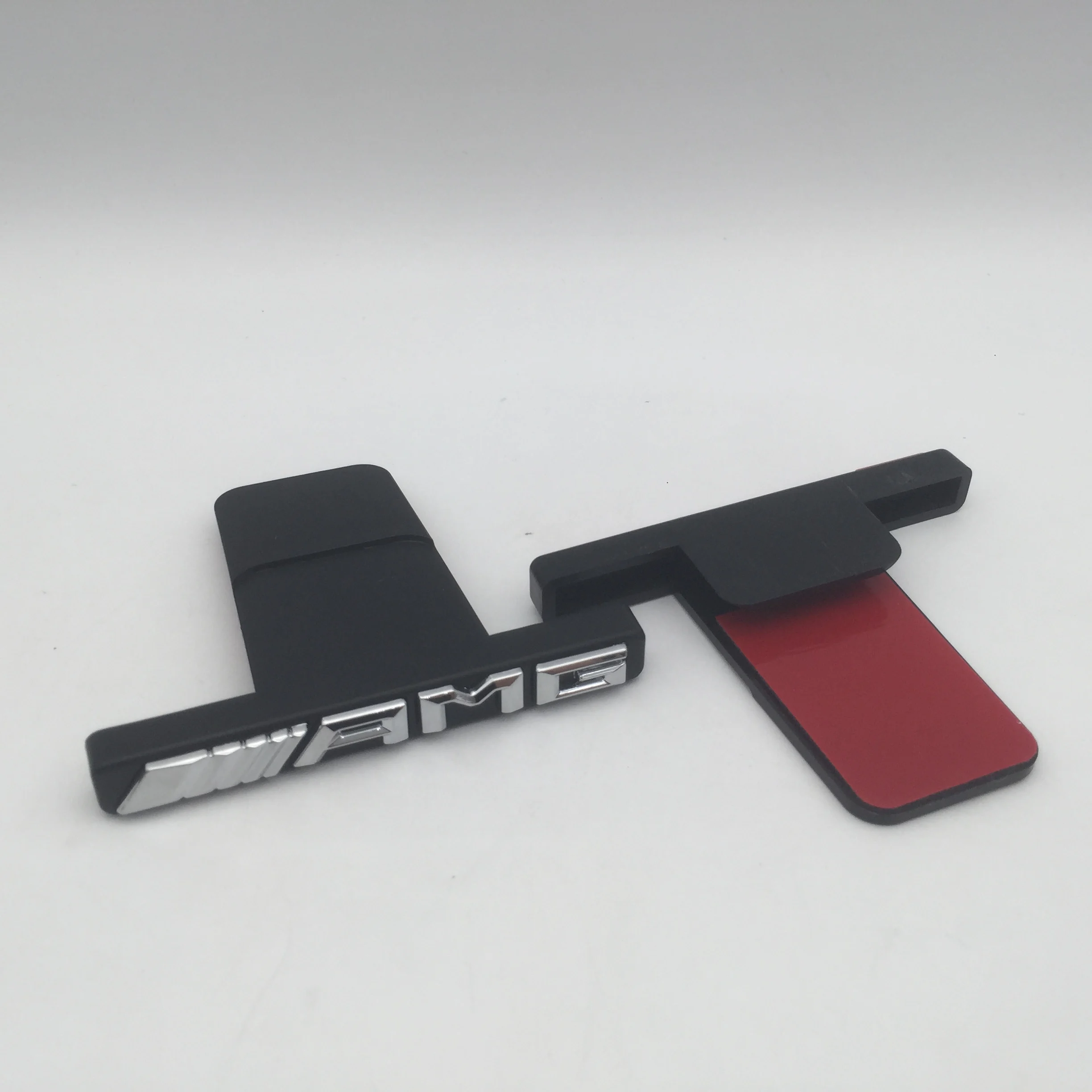 1 قطعة ABS ثلاثية الأبعاد ل AMG سيارة الجبهة مصبغة هود شعار بونيه ملصق شارة ملصق مائي التصميم اكسسوارات السيارات