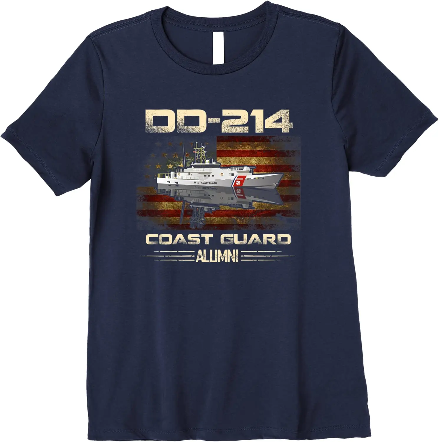 DD-214 US Coast Guard (USCG) Alumni T-Shirt Short Sleeve Casual 100% Cotton O-Neck Summer Mens T-shirt Size S-3XL