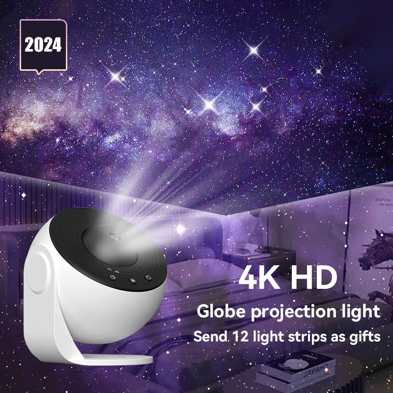 Xiaomi Starry Sky Projector 360° Rotating LED Night Light Projector Rotating Planetarium Lamp Children\'s Bedroom Gift Wedding