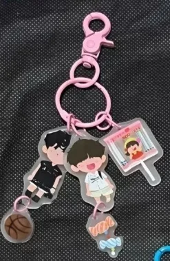 أحدث قلادة سلسلة مفاتيح أكريليك لسيارة "Reverse Love"، قلادة حقيبة الظهر، هدية عالية القيمة للأصدقاء