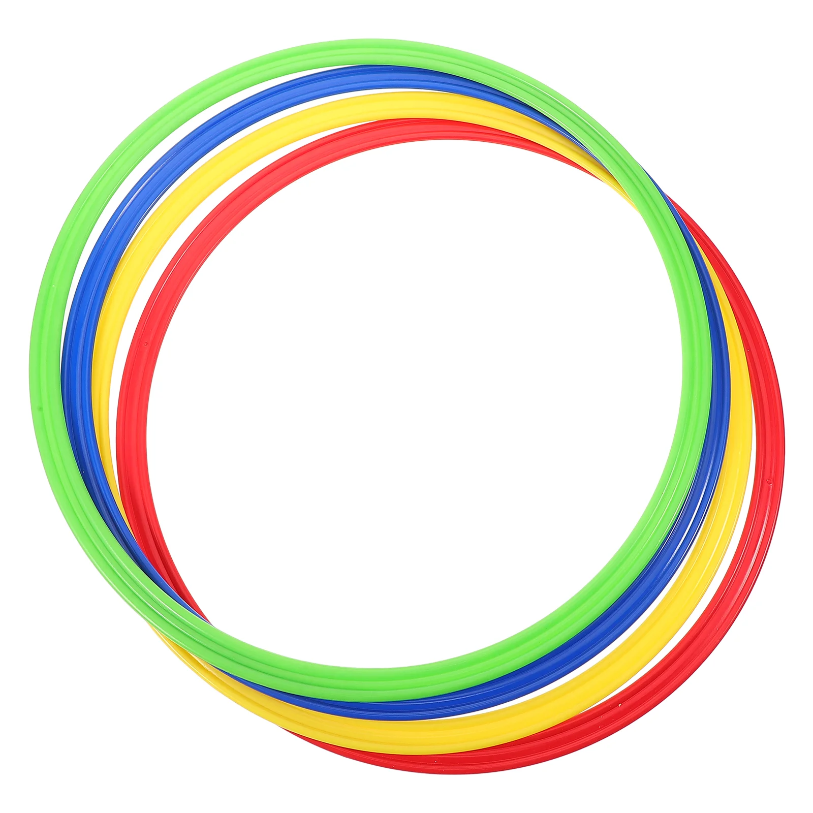 

4 Pcs Football Training Ring Soccer Exercising Agility Squares Equipment Sport Practice Rings for Daily
