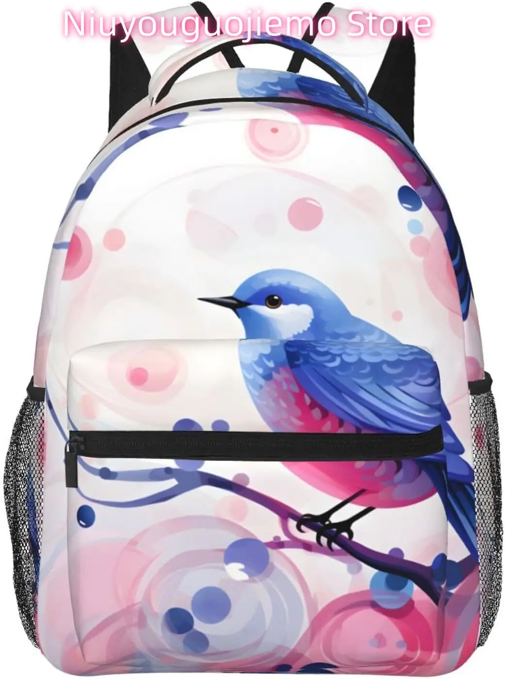 

laptop bag back to school Cartoon Funny Bird Lightweight Laptop Backpack Lightweight Multipurpose Travel Casual Daypack Unisex