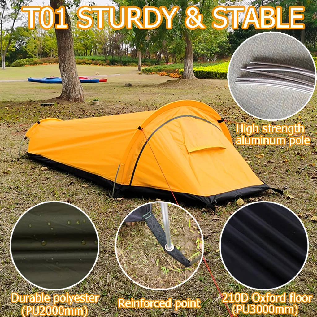 Ultralight Tent-1 Person Backp - Ultralight Bivy Tent 1 Person Waterproof recension och pris