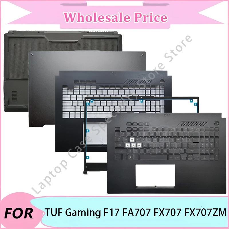 

NEW For ASUS TUF Gaming F17 FA707 FX707 FX707ZM Laptop LCD Back Cover/Front Bezel/Upper Palmrest/Bottom Case/Keyboard