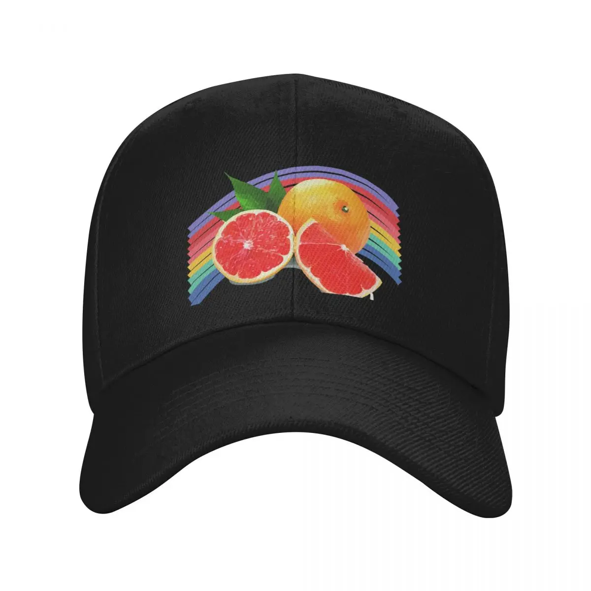 Quando a vida te der lim?es, fa?a Arco-?ris Baseball Cap Beach Outing funny hat Mens Tennis Women's