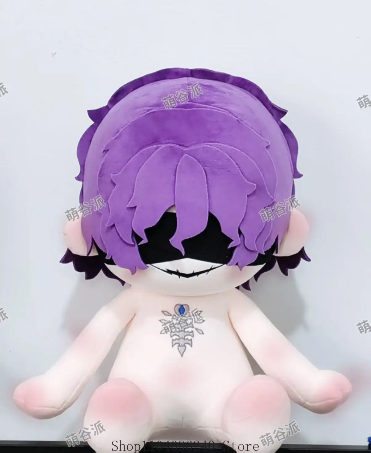 

Identity V Black Bones Jack 40cm Anime Sitting Posture Figure Idol Plushies Pillows Girl Birthday Gift Pillow Cosplay Gift