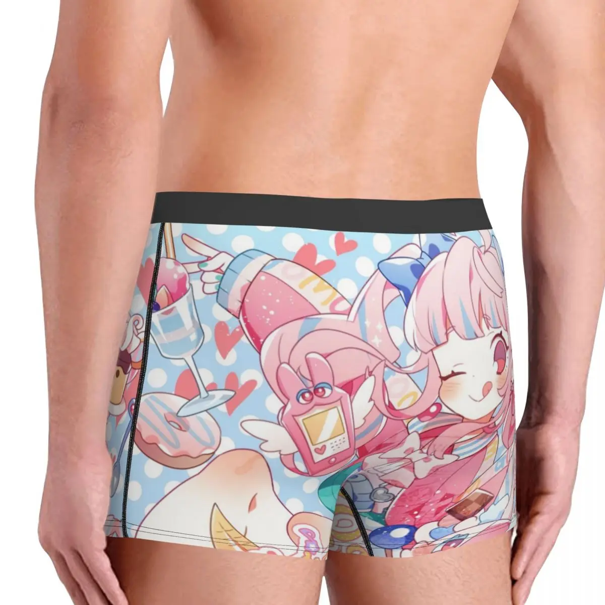 Custom Disney Cartoon Sugarbunnies Sanrio Japan Anime Boxers Shorts Mens Briefs Underwear Cool Underpants