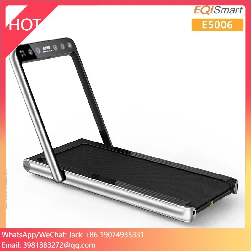 

Utra Silence Brushless Motor Treadmill Portable and Foldable Running Stepper Machine Exercise Equipment