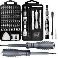 115 in1 Precision Screwdriver SetMagnetic Torx Phillips Screw Bit Kit, Ideal for Electronics and Laptop Repairs