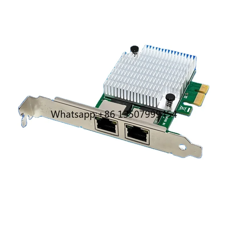 

PCIe X1 RTL8111H Dual Port/RJ45 Gigabit Ethernet Copper Cable Internal Network Card for Server/Desktops in Stock