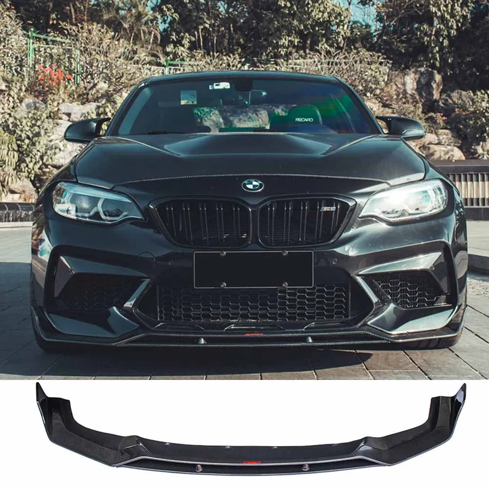 

For BMW M2/M2C/F87 Carbon Fiber Front Bumper Lip Rear Diffuser Canard Wing Spoiler Vent Car Parts Body Kit