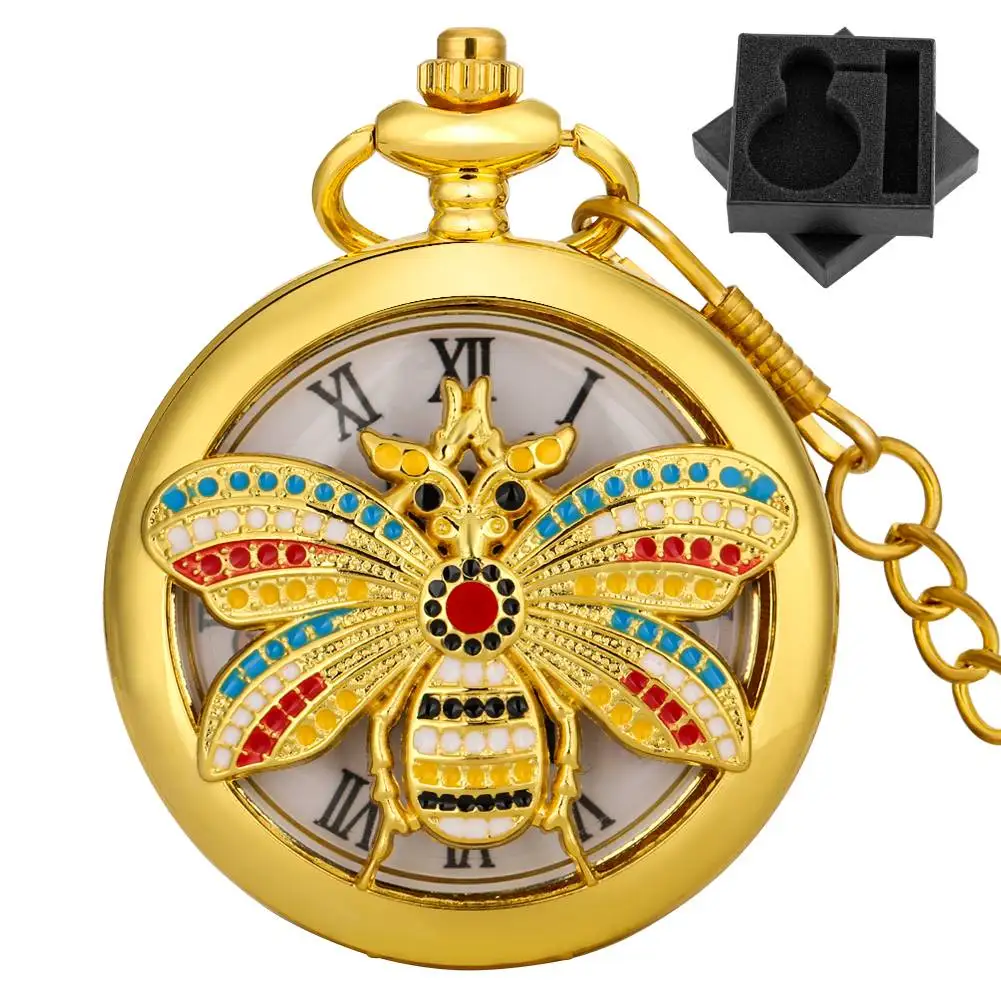 moda-retro-abelha-relogio-de-bolso-de-quartzo-numerais-romanos-dial-vintage-ouro-fob-corrente-relogio-colar-pingente-relogio-presente-das-mulheres-dos-homens