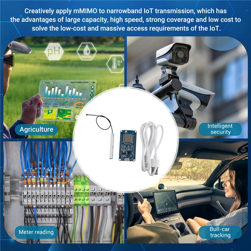 AS62 RF Module Lora Module L09 Wireless Serial RF Communication Module Low Power Turmass Test Kit