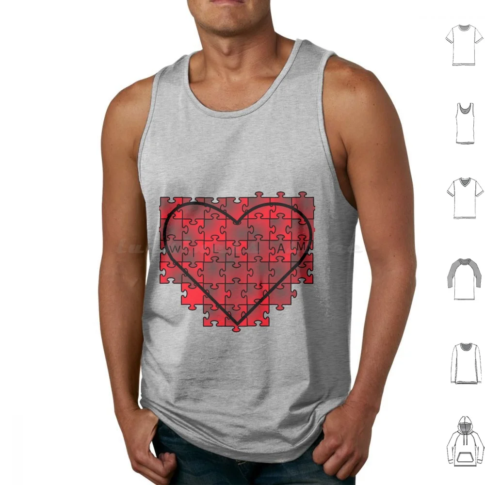 Puzzles Tank Tops Vest Sleeveless Bride 1 Squad 2 The Bride 3 Wedding 4 Brute Squad 5 Princess Bride 6 Bachelorette 7