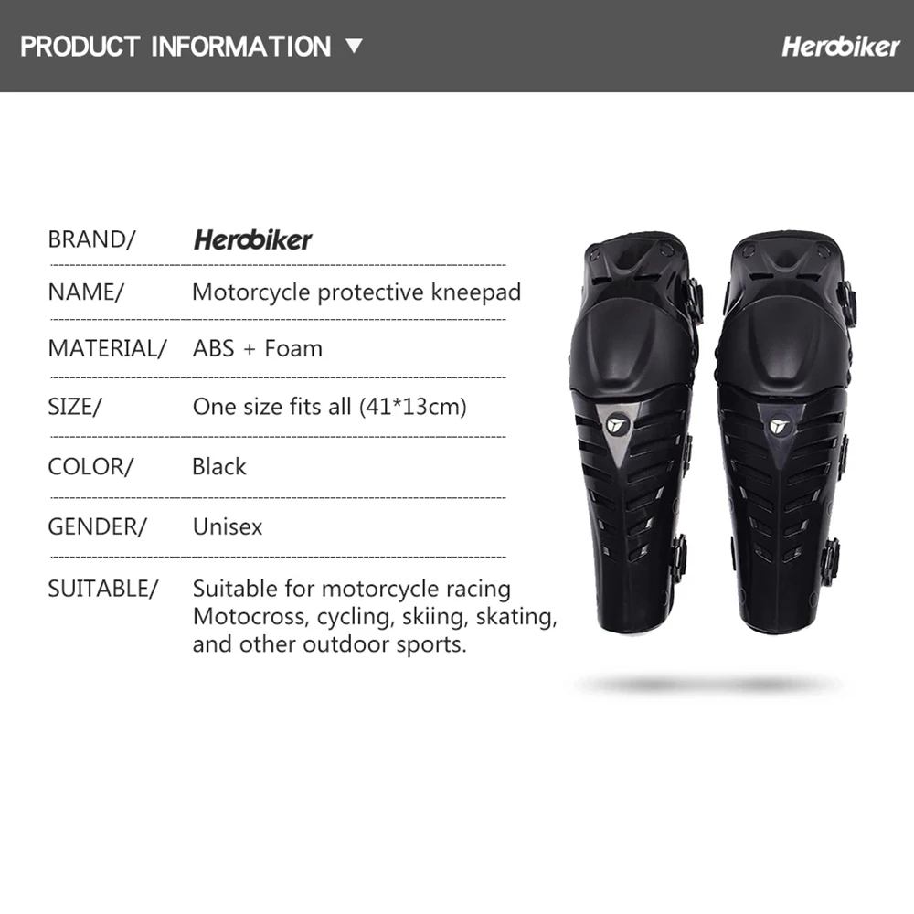 Motorcycle Knee Pads Off-road Cycling Equipment Anti Fall And Anti-collision Off Road Racing Knee Pads Motorcycle Knee Pads