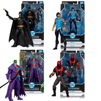 McFarlane Toys Keaton Batman/Tempest Titans/Dark Knights Death Metal Jokerized /Red Hood 18cm Action Figure DC Multiverse Model