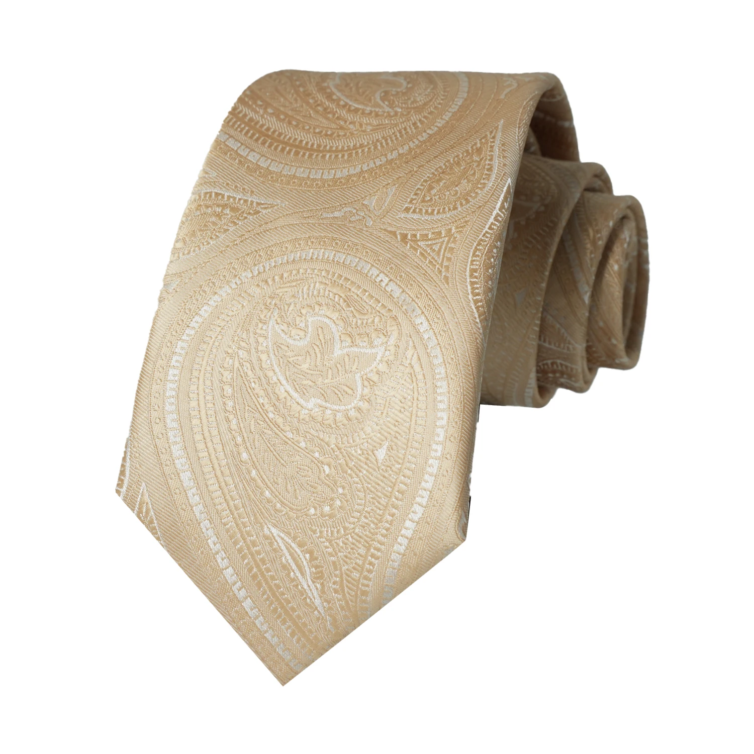 Herren Paisley Jacquard Krawatte Luxuriöse Polyester-Seidenkrawatte Klassische Formelle Business-Hochzeits-Party-Krawatte Modisches Anzug-Accessoire – Detail 10