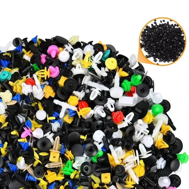Mixed Automotive Retainer Clip Set 1000Pcs Universal Fixed Buckle For Car Bumper Fender Door Panel Repair Parts