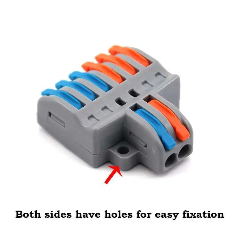 Electrical Cable Connectors Terminals Electrician Tools Household Junction Box Splitter Wire Connector Nuts Lamps Terminal Block